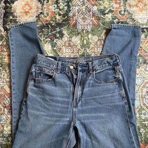 American Eagle Outfitters Blue Straight Leg Jeans
